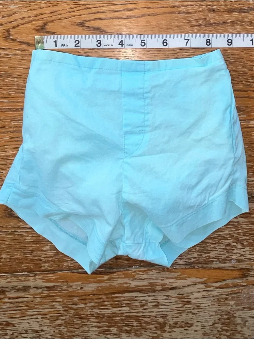VINTAGE 60’s-70’s Nannette baby boy's two-piece short set Size 0-6 month